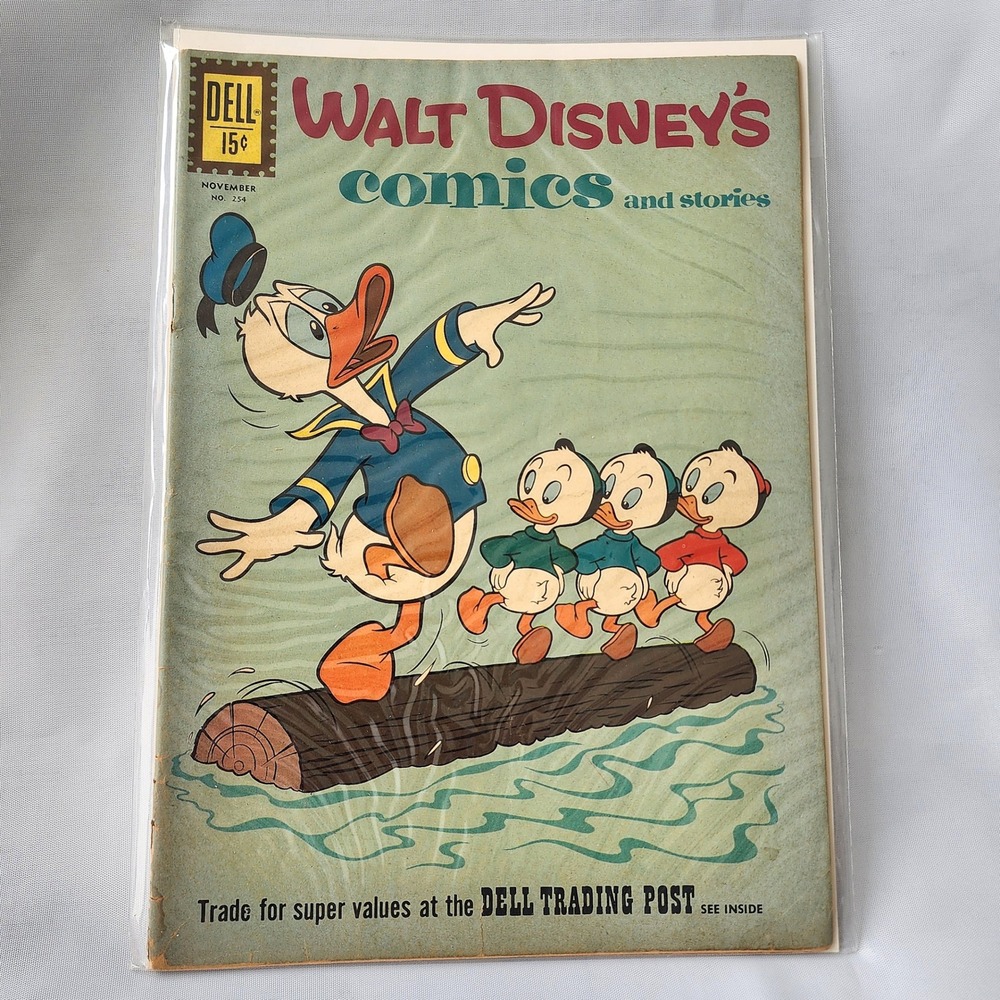 Dell Walt Disney's Comics & Stories November 1961 Issue No. 254 Vintage‎